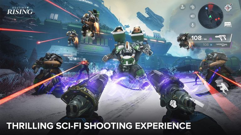 Destiny Rising, lo spin-off per smartphone, è disponibile in largo anticipo per il download gratuito